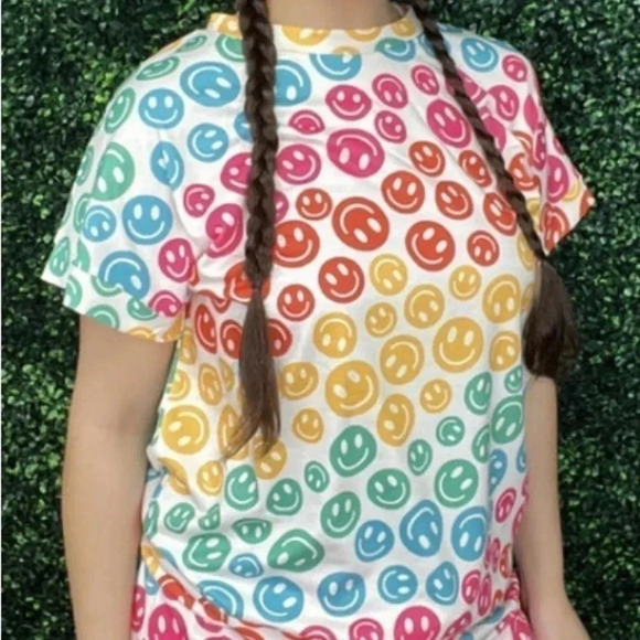 KATY DID SHORT‎ SLEEVE TOP SIZE LARGE - Picture 1 of 8